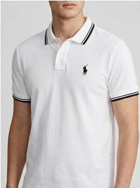 White Polo T Shirt For Men In Pakistan